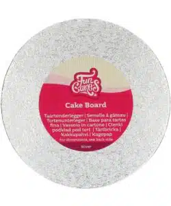 FunCakes Cake Board Rond Ø17,5 cm - Zilver