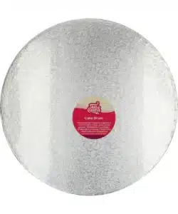 FunCakes Cake Drum Rond Ø40,5 cm- Zilver
