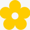 Pakketproduct: ouwelbloem geel bij cake, bake & love 3