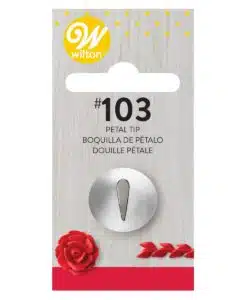 Wilton Decorating Tip #103 Petal Carded