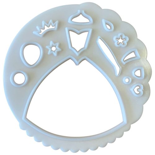 Fmm princess cake topper cutter bij cake, bake & love 7