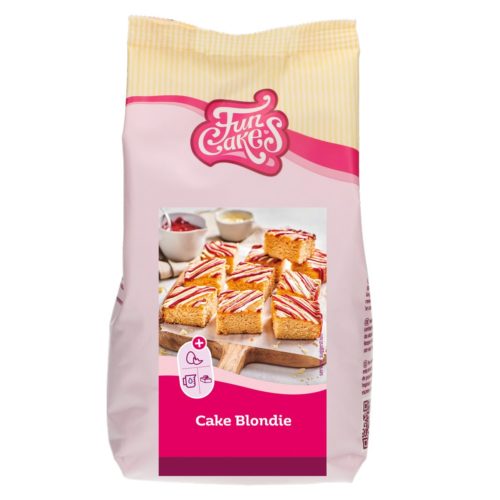 Funcakes mix for cake blondie 500 g bij cake, bake & love 5