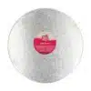 Funcakes cake board rond ø33 cm - zilver bij cake, bake & love 3