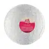 Funcakes cake drum rond ø25 cm - zilver bij cake, bake & love 1