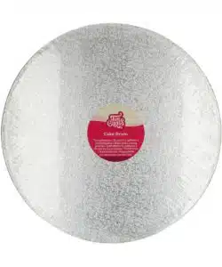 FunCakes Cake Drum Rond Ø38 cm- Zilver