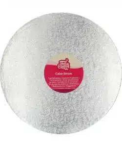 FunCakes Cake Drum Rond Ø30,5 cm- Zilver