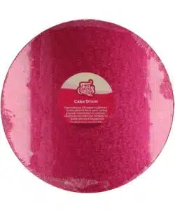 FunCakes Cake Drum Rond Ø30,5 cm - Cerise