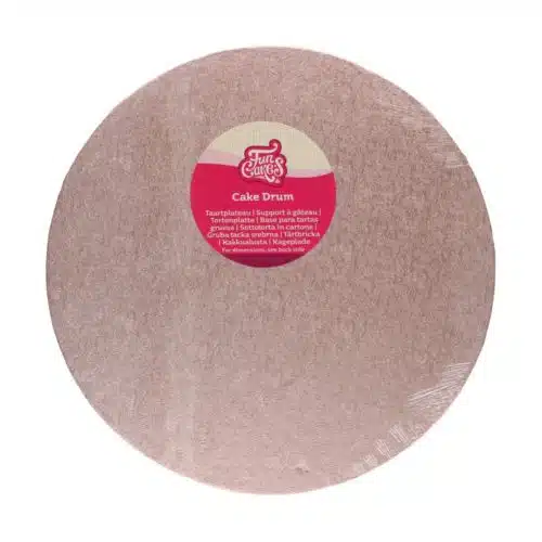 Funcakes cake drum rond ø30,5 cm - rose goud