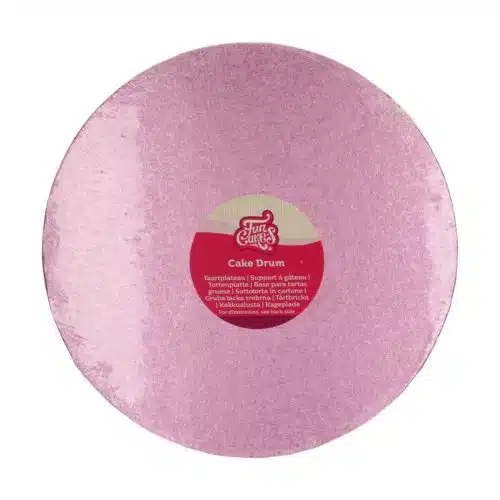 Funcakes cake drum rond ø30,5 cm - roze