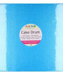 FunCakes Cake Drum Vierkant 30,5 cm - Blauw