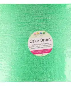 FunCakes Cake Drum Vierkant 30,5 cm - Groen