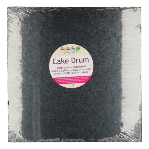 Funcakes cake drum vierkant 30,5 cm - zwart bij cake, bake & love 5