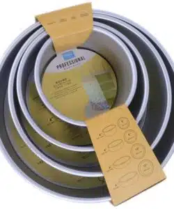 Alternative view of PME Deep Round Cake Pan (5 cm hoog) Set/4