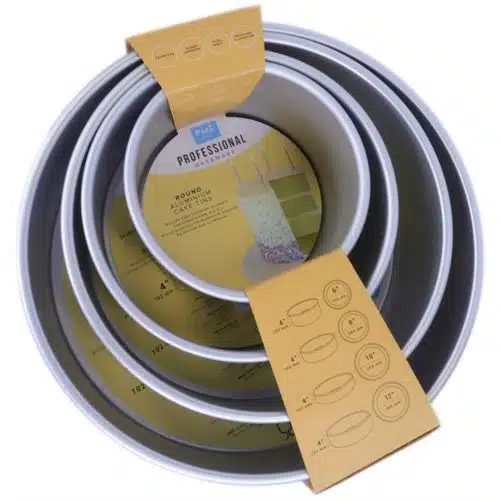 Pme deep round cake pan (5 cm hoog) set/4 - afbeelding 2