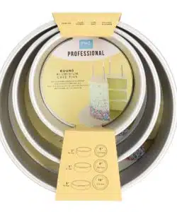PME Deep Round Cake Pan (7,6 cm hoog) Set/3