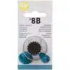 Wilton decorating tip open star #8b bij cake, bake & love 1