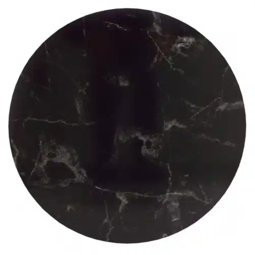 Marble cake board – black – 30 cm