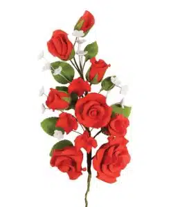 Gumpaste boeket Rode Rozen