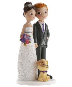 Bruidspaartje met hondje bij cake, bake & love 9
