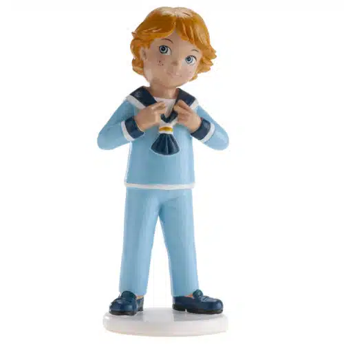 Caketopper communie jongen