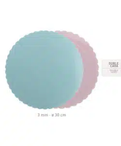 Alternative view of Dekora Cake Board dubbelzijdig roze/blauw 30 cm