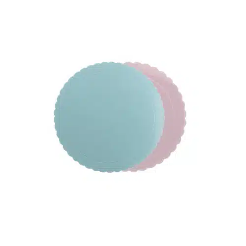 Dekora cake board dubbelzijdig roze/blauw 30 cm
