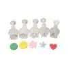 Cake star mini plunger cutter set - 5 pieces bij cake, bake & love 1