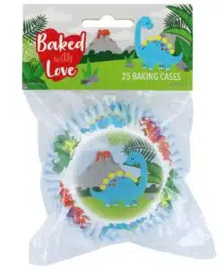 Baked with Love baking cups Dino pk/25