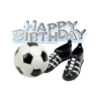 Anniversary house football, boots & happy birthday motto cake topper kit bij cake, bake & love 1
