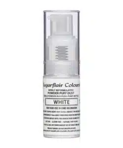 Sugarflair Pump Spray Powder Puff Dust -White-