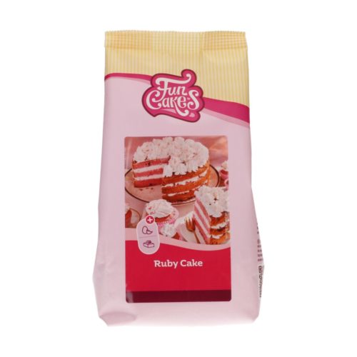 Funcakes mix voor ruby cake 400g bij cake, bake & love 5
