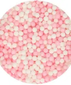 Alternative view of FunCakes Zachte Parels Medium Roze/Wit 60 g