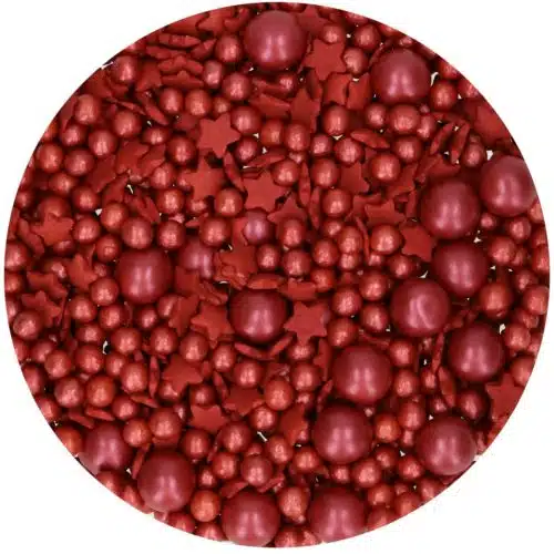 Funcakes sprinkle medley bordeaux 60 g - afbeelding 2