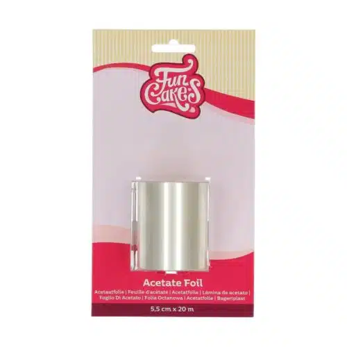 Funcakes acetaatfolie 5,5 cm x 20 m