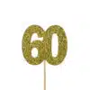 Anniversary house cupcake topper glitter 60 pk/12 bij cake, bake & love 1