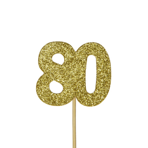 Anniversary house cupcake topper glitter 80 pk/12 bij cake, bake & love 5