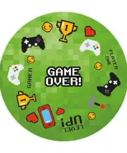 Anniversary house baking cups game over! Pk/75 bij cake, bake & love 10