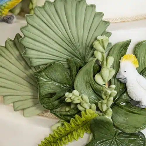 Karen davies silicone mould - fan palm leaf mould - afbeelding 2