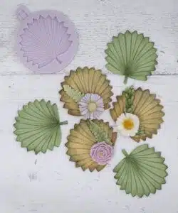 Karen Davies Silicone Mould - Fan Palm Leaf Mould