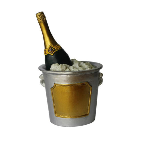 Anniversary house cake topper champaign ice bucket bij cake, bake & love 5