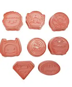 Superhelden uitsteker set 8