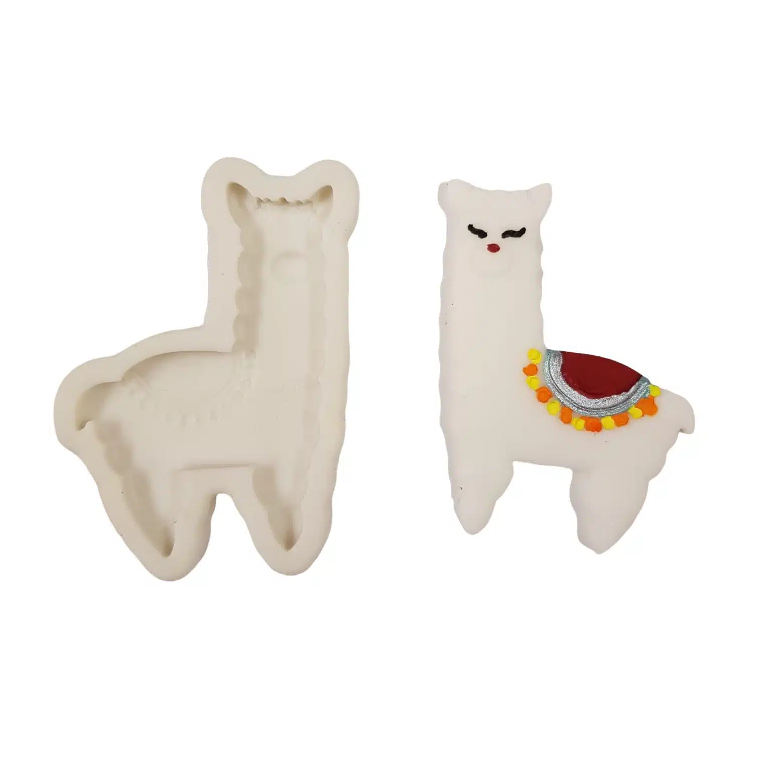 Siliconen mal lama bij cake, bake & love 6 Siliconen mal lama - afbeelding 2