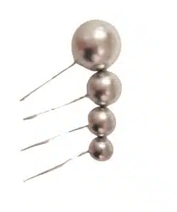 Cake Bubbles Silver set 4