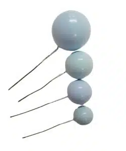 Cake Bubbles Light Blue set 4