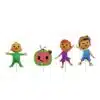 Coco melon cupcake prikkers 24 stuks bij cake, bake & love 1