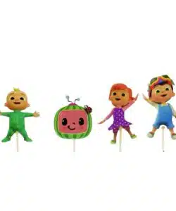 Coco Melon cupcake prikkers 24 stuks