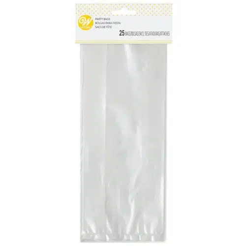 Wilton clear party bags pk/25