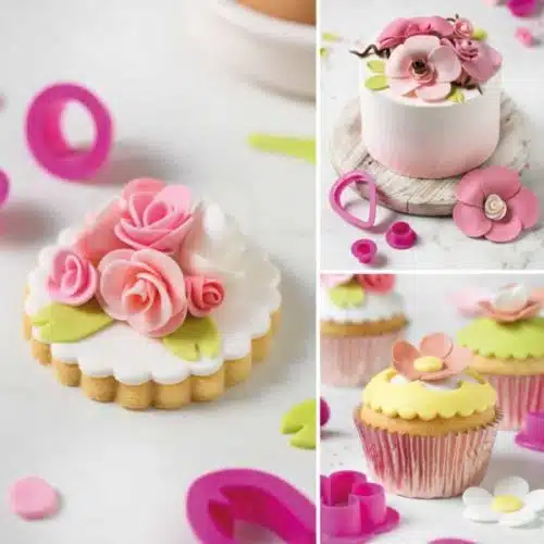 Decora spring flowers cutter set 9 - afbeelding 2