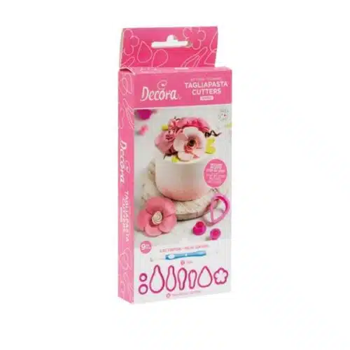 Decora spring flowers cutter set 9
