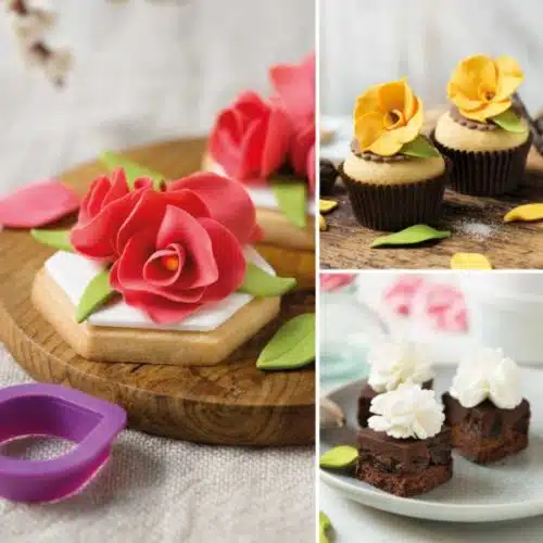 Decora autumn flowers cutter set 9 - afbeelding 2